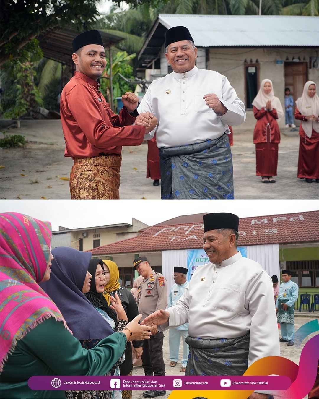 UNTUK MENCAI PROGRAM PEMERINTAH DAERAH, BUPATI SIAK  SELALU DI AKTIFKAN BUJANG KAMPUNG